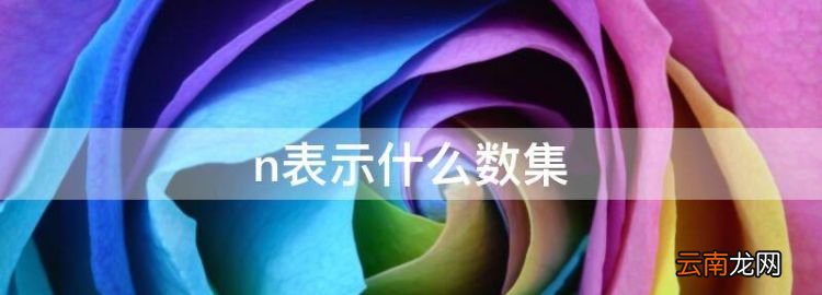 n表示什么数集，数学n表示什么数集包括0吗