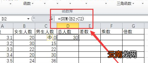 excel减法公式函数名称，excel减法函数公式自动计算