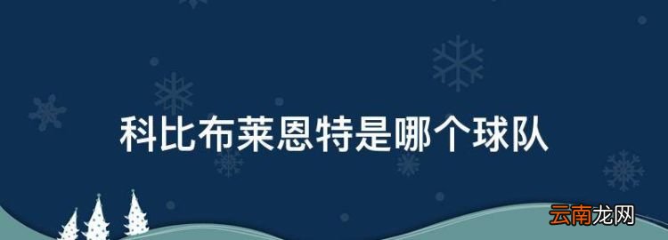 科比在哪个球队，科比布莱恩特是哪个球队