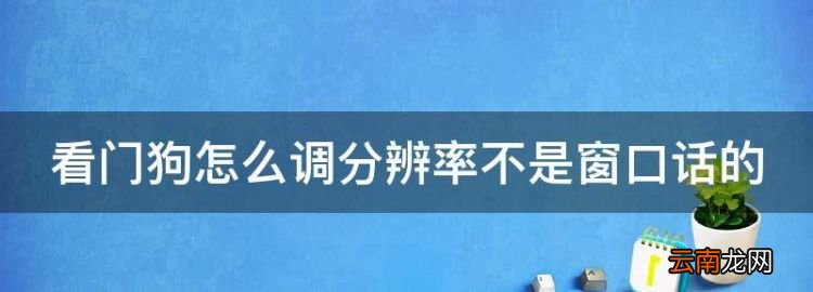 看门狗2游戏里面怎么设置中文，看门狗怎么调分辨率不是窗口话的