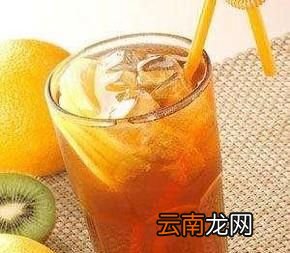 自制冰镇柠檬蜂蜜水