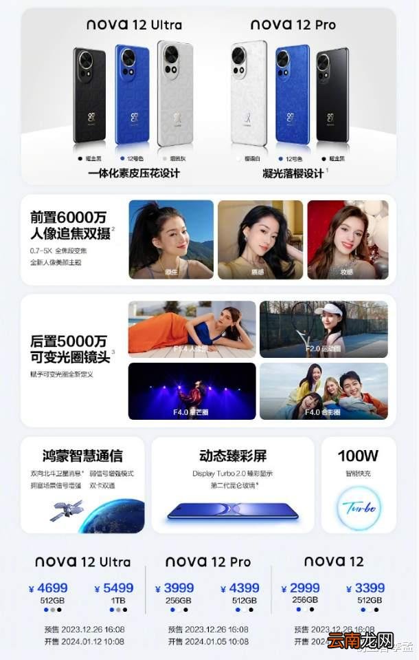 华为nova 12系列发布：麒麟芯片回归，价格大幅上涨，你愿意买单吗？